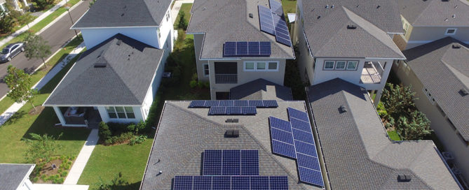 Home with SunPower by Sea Bright solar panel system.