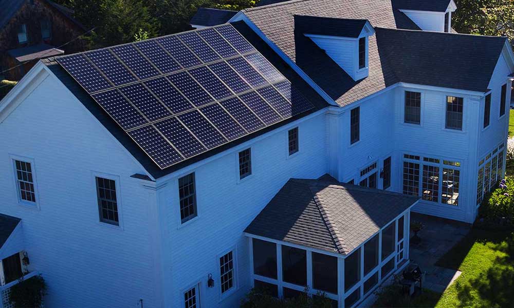 Sea Bright Solar Home Installation