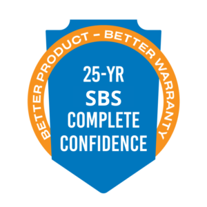 25-Year Sea Bright Solar Complete Confidence Warranty badge highlighting better product and better warranty.