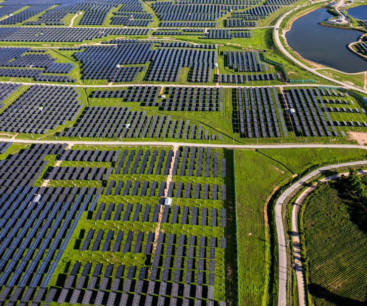 Military (2) solar panels in a field